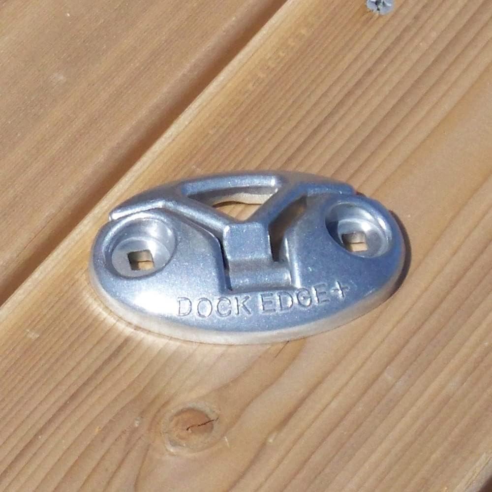 3” Marine-Grade Aluminum Dock Cleats