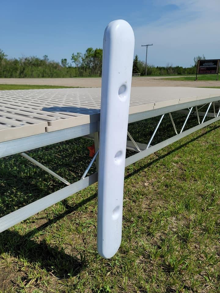 Bumpers with mounting clamp