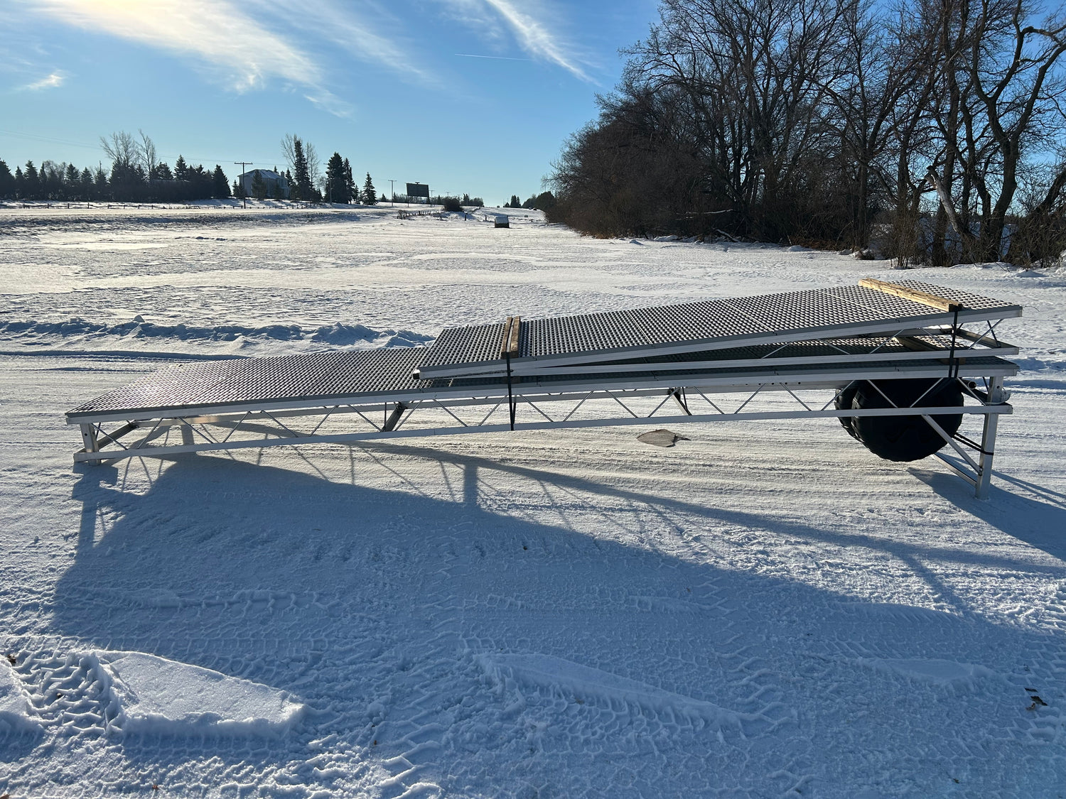 4ft x 30ft Roll-In Dock Package