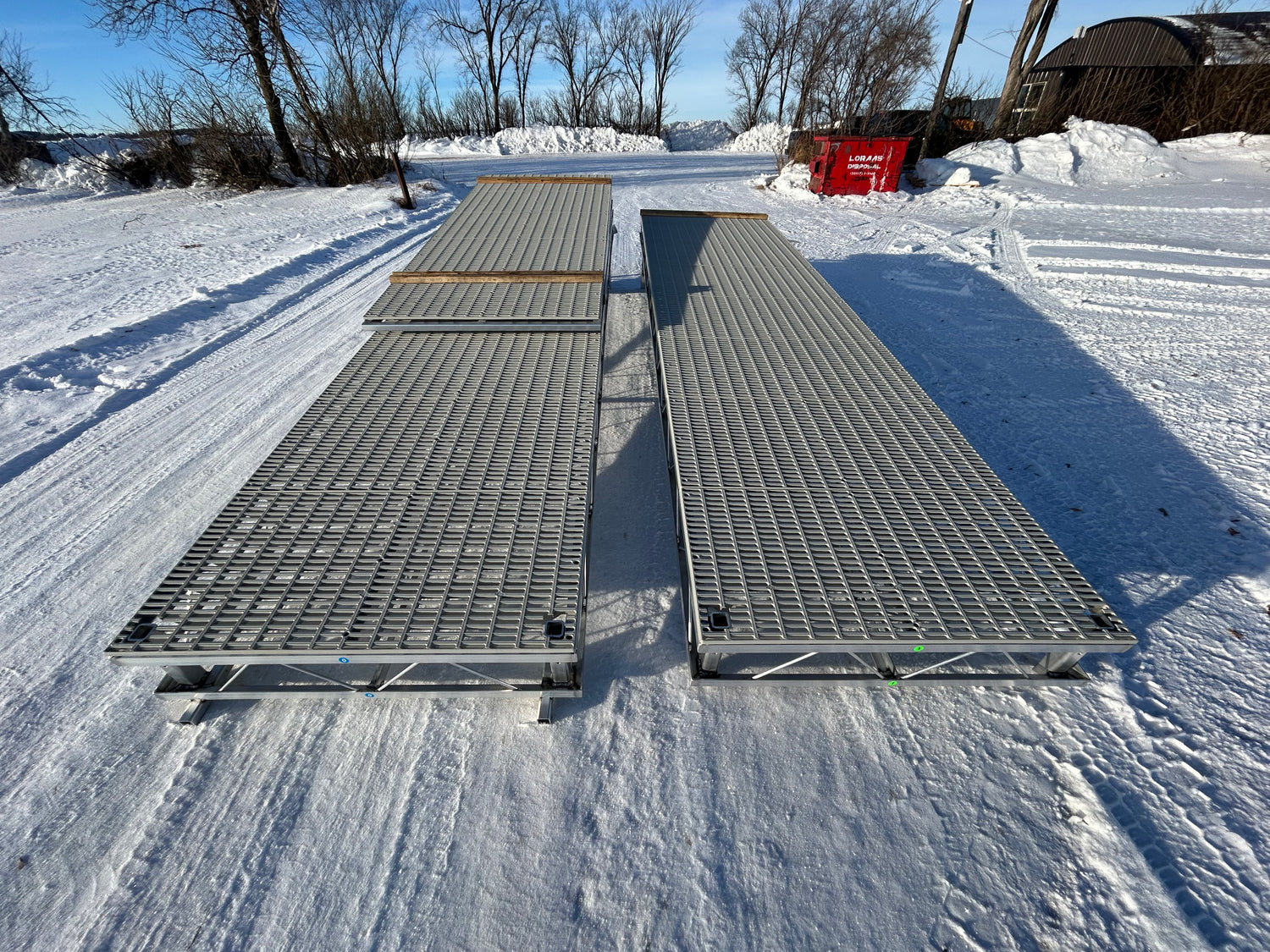 4ft x 42ft Roll-In Dock Package