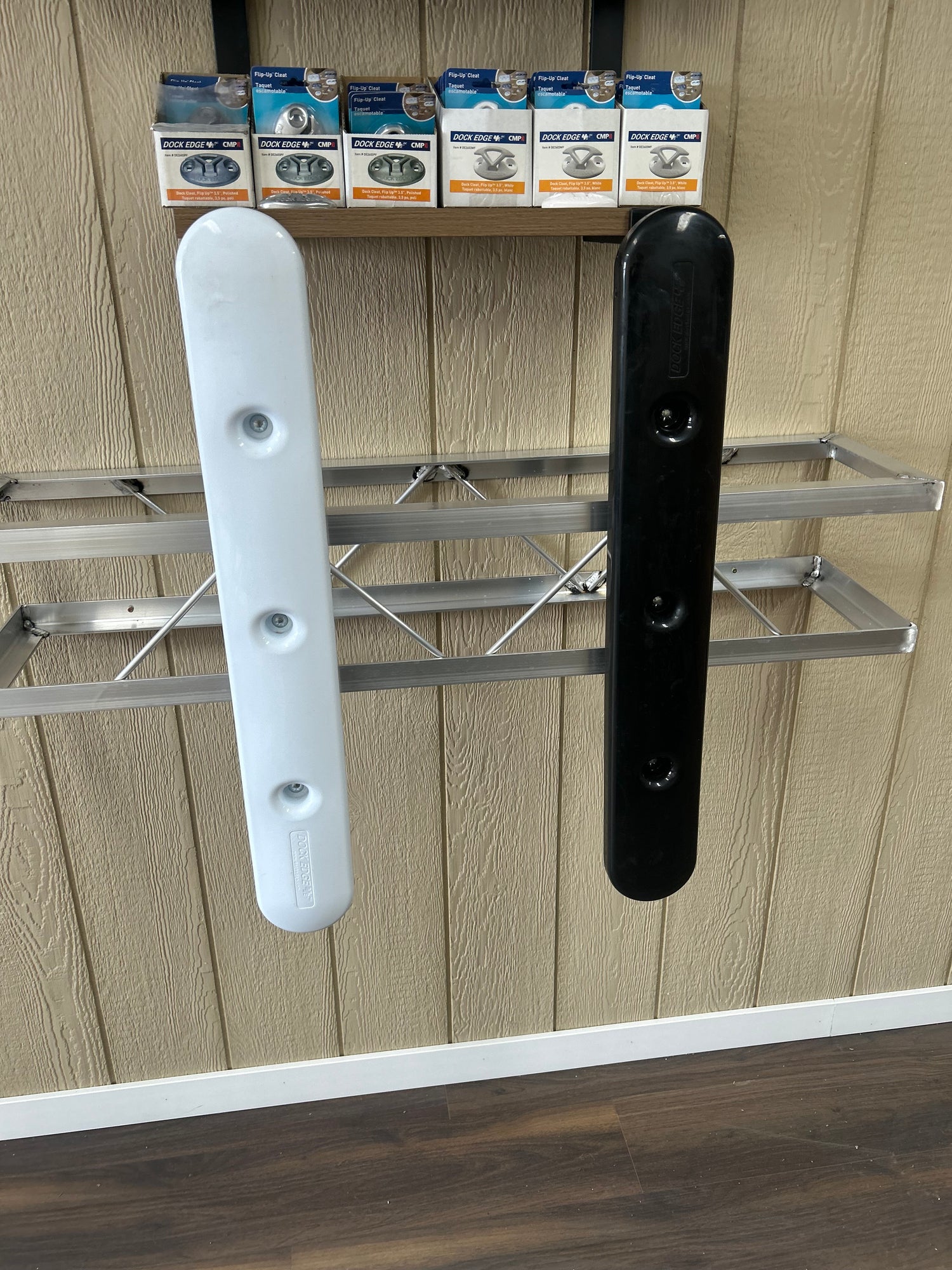 Bumpers with mounting clamp