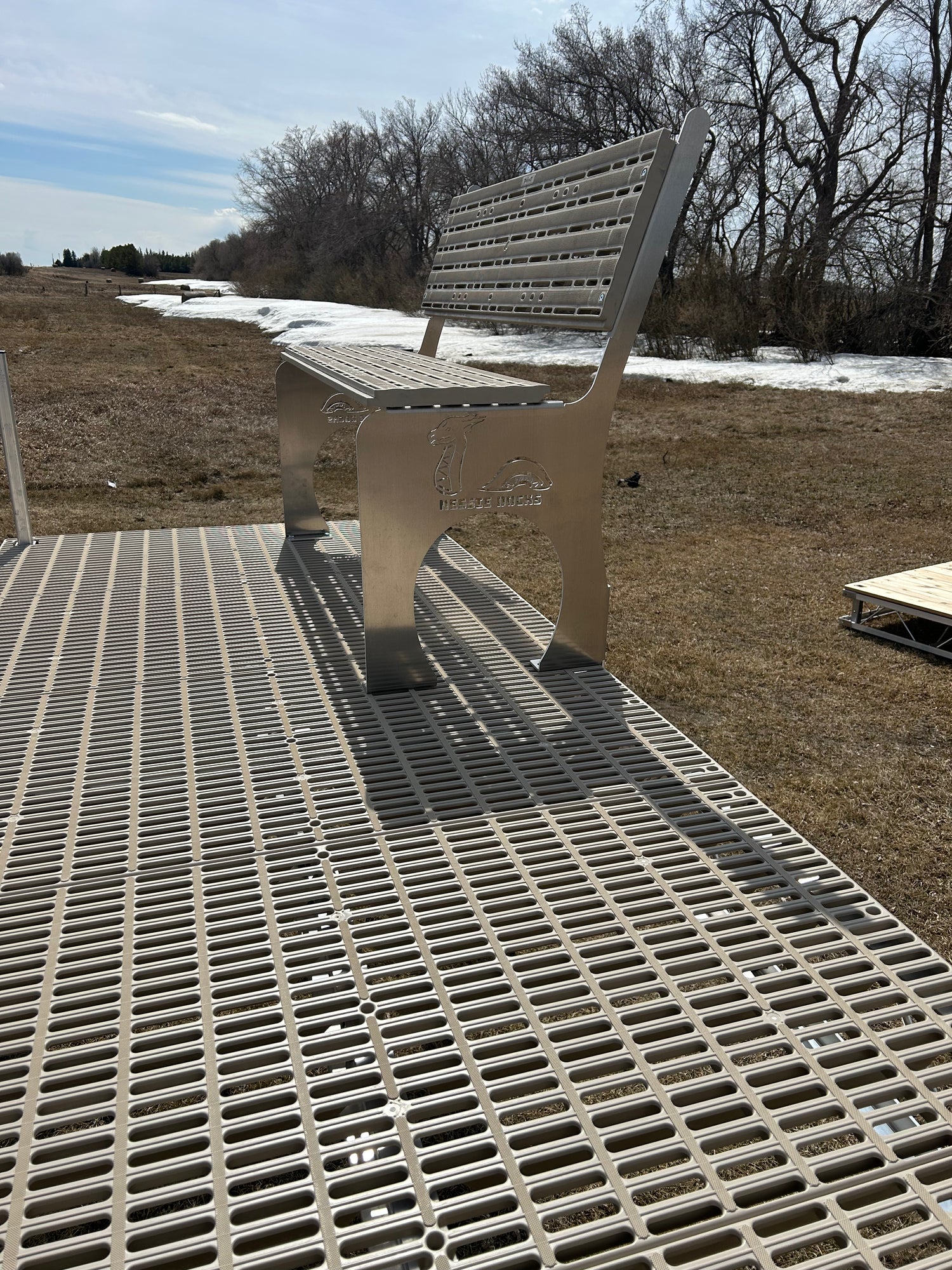 Dock Bench – 4ft & 5ft Wide