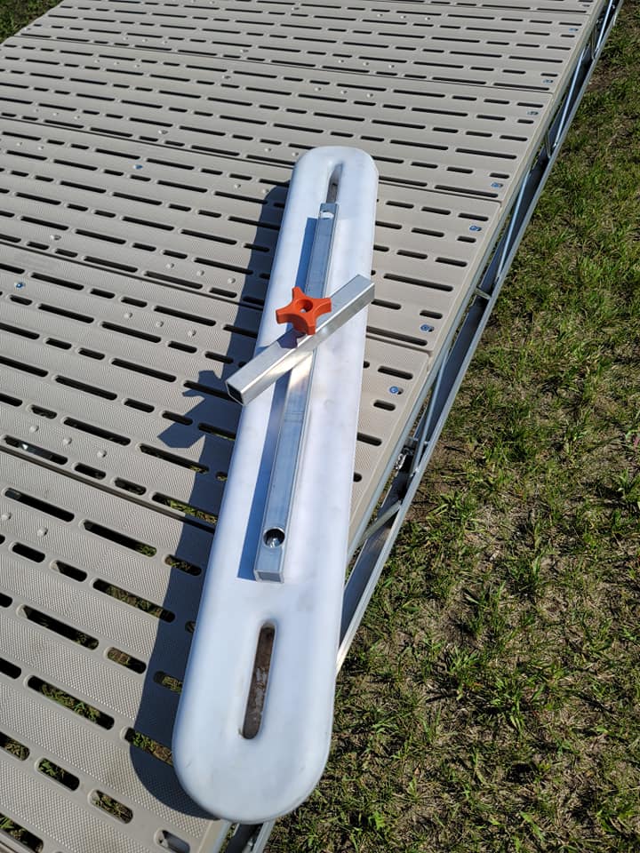 Bumpers with mounting clamp