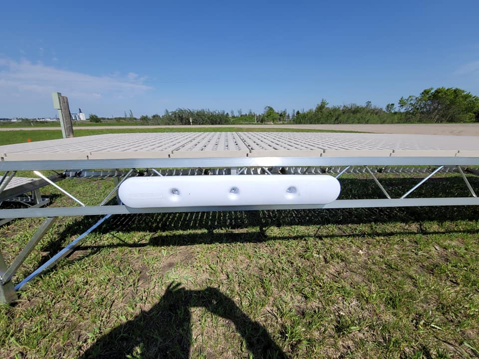 Bumpers with mounting clamp