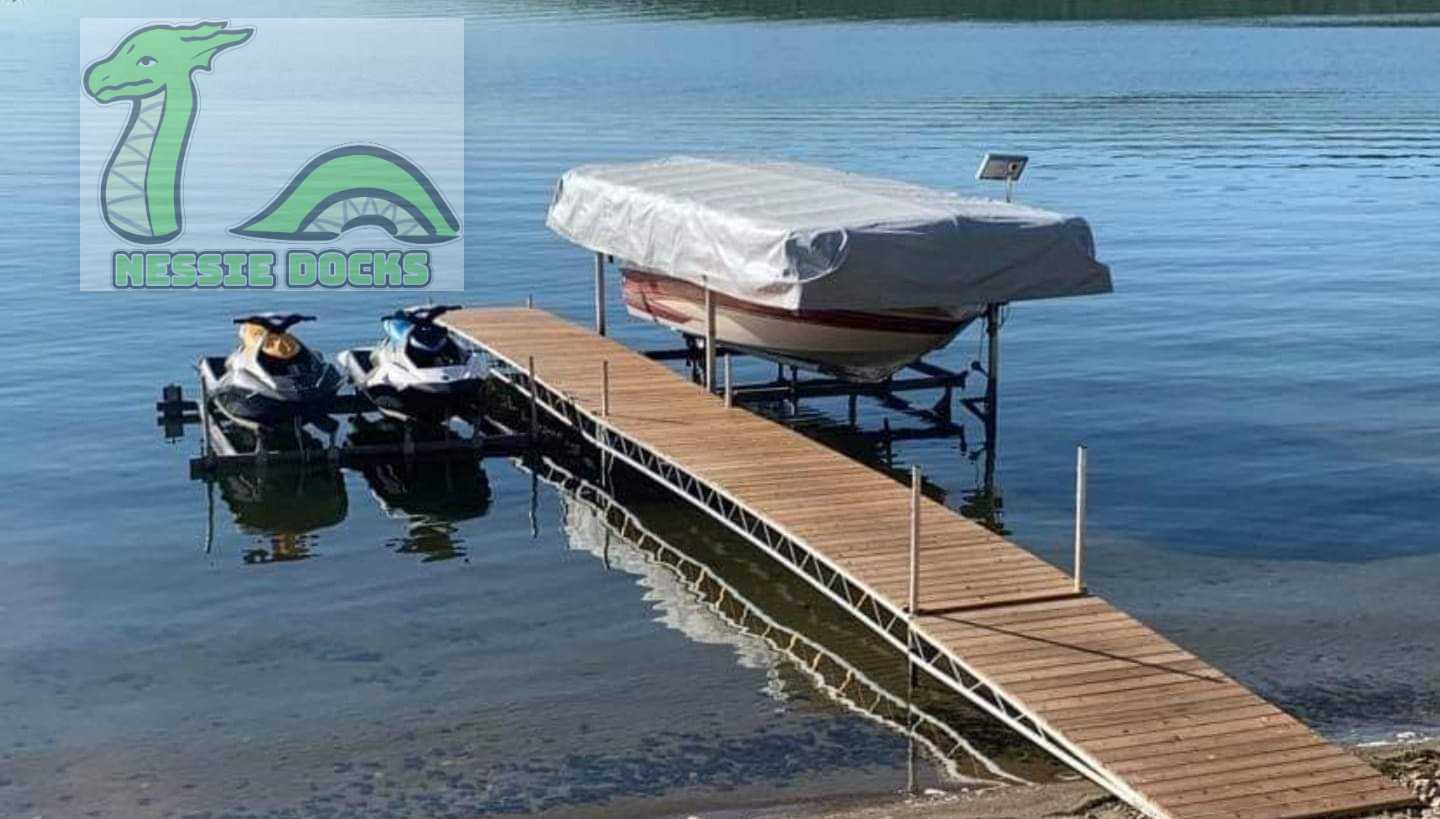 4ft x 50ft Roll-In Dock Package