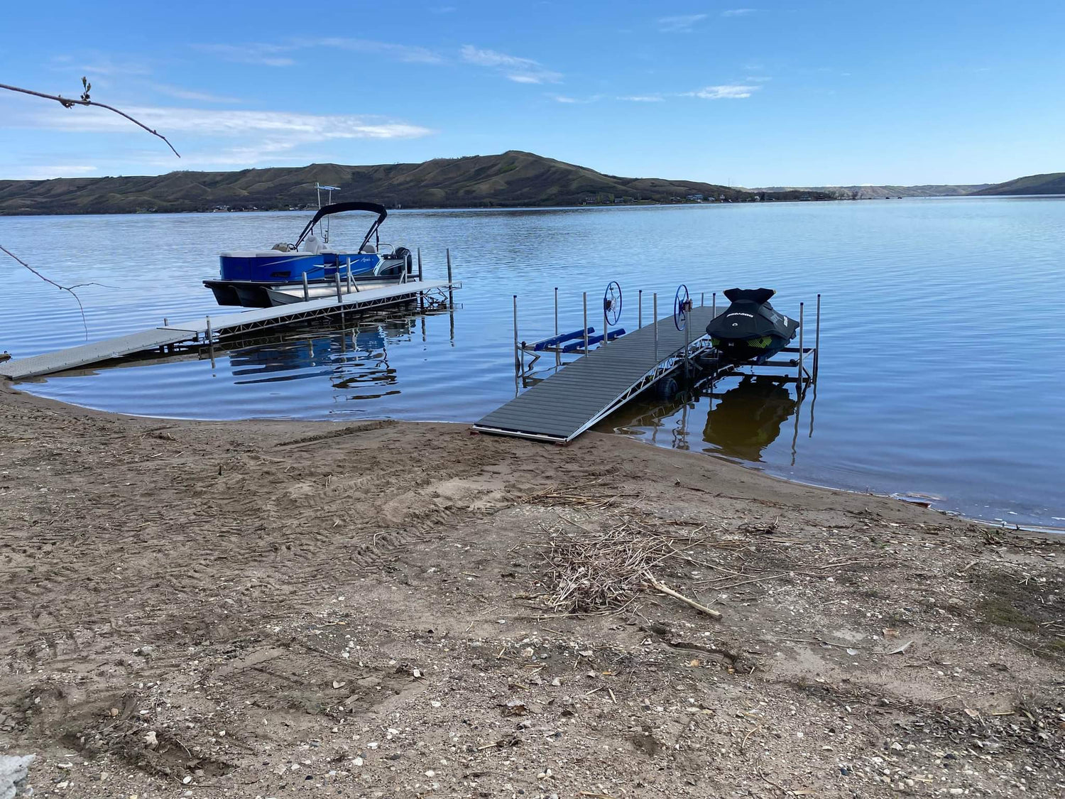 4ft x 26ft Roll-In Dock Package