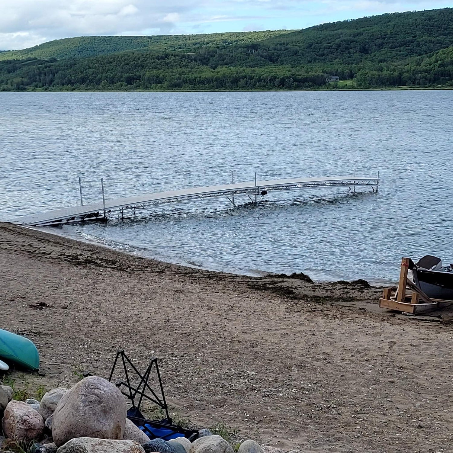 4ft x 50ft Roll-In Dock Package