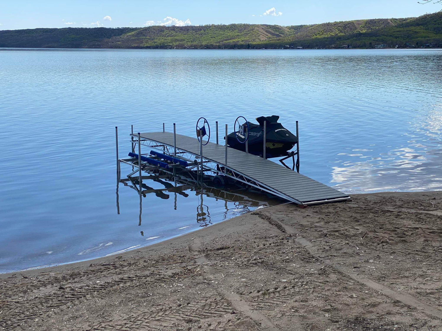 4ft x 26ft Roll-In Dock Package