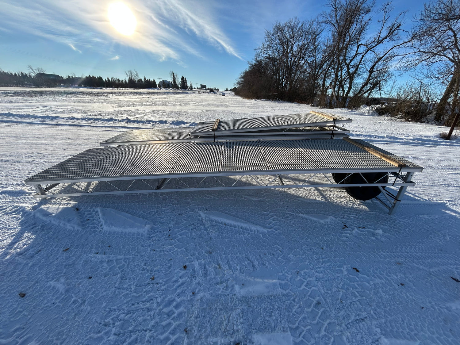 4ft x 42ft Roll-In Dock Package