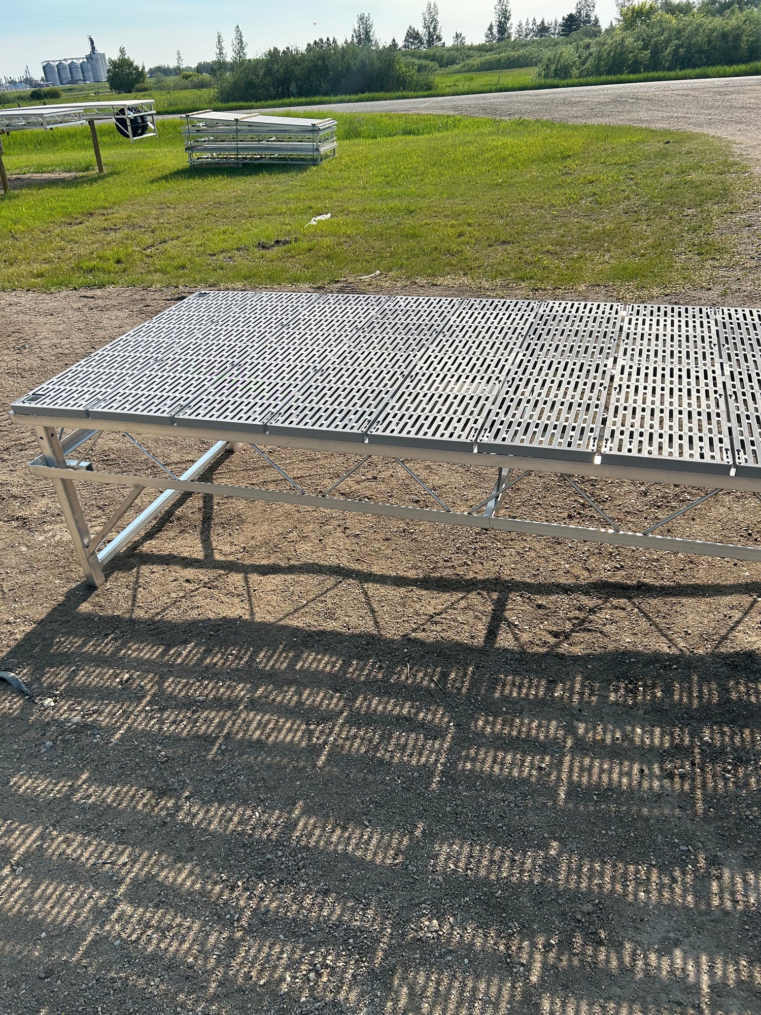 ThurFlow LXP Grey Decking 2ftx4ft panel