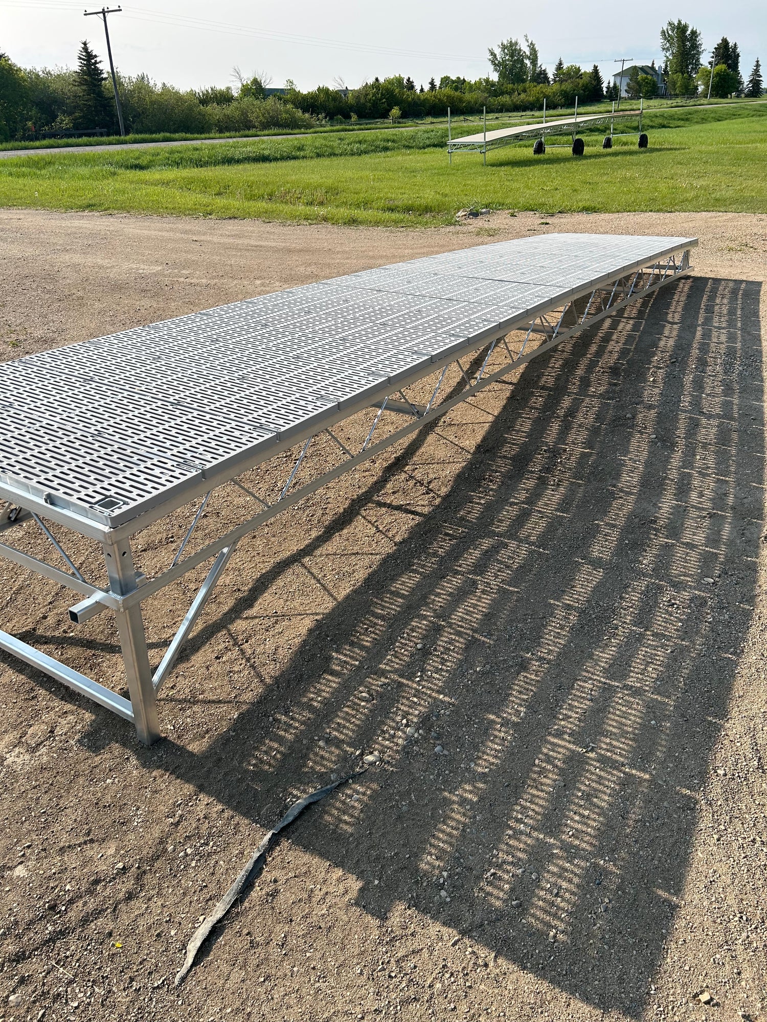 ThurFlow LXP Grey Decking 2ftx4ft panel