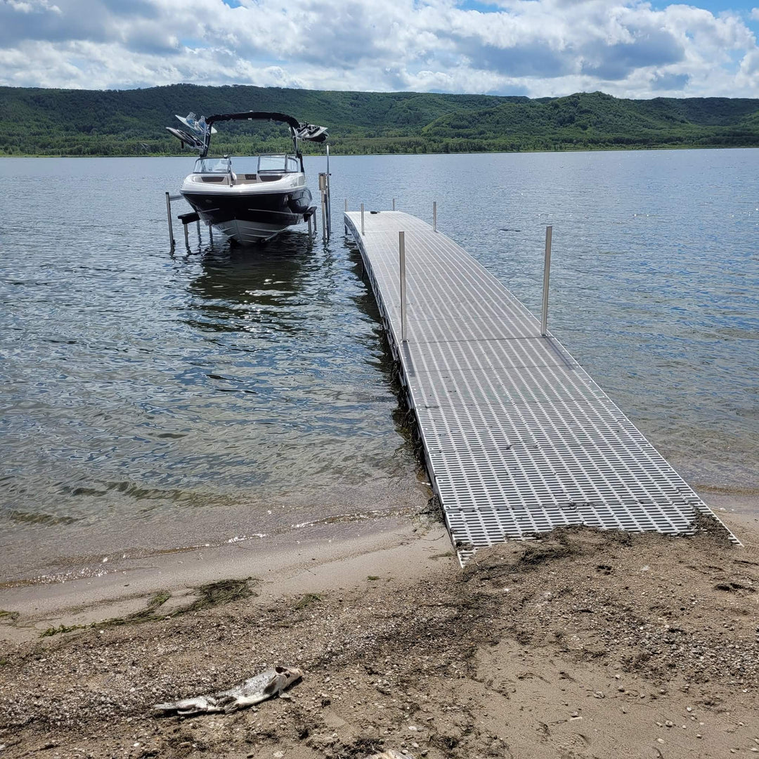 4ft x 50ft Roll-In Dock Package – Nessie Dock.